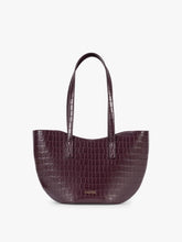 Haven Tulip Tote in Croc-Embossed